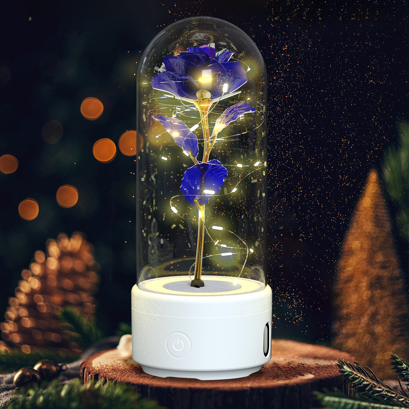 LumiRose™ – LED Rose Light & Bluetooth Speaker