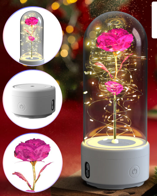 LumiRose™ – LED Rose Light & Bluetooth Speaker