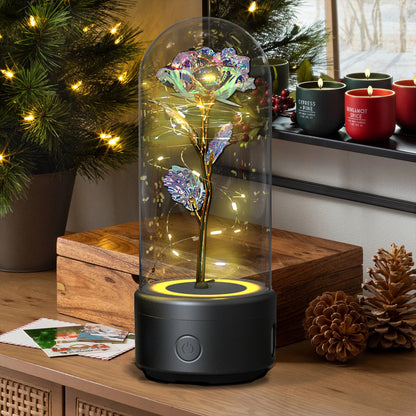 LumiRose™ – LED Rose Light & Bluetooth Speaker