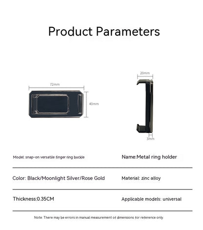 MagnaGrip™ – 360° Double Ring Phone Holder