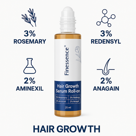 Finessence™ Rosemary Hair Growth Serum (Roll On) 25ml