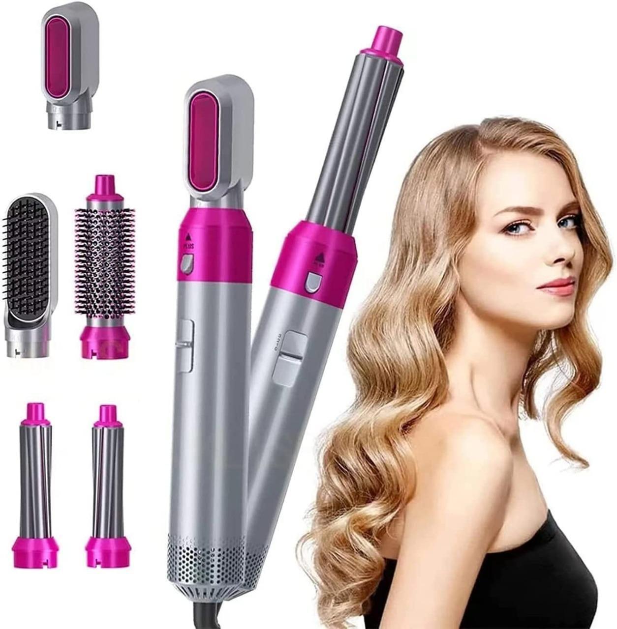 CurlFusion Pro™ 5-in-1: Unleash the Power of Perfect Curls—All in One Tool!